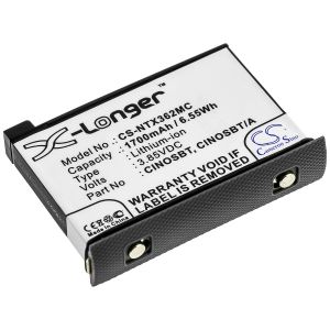 Insta360 kameroiden One X2 yhteensopiva akku 1700mAh