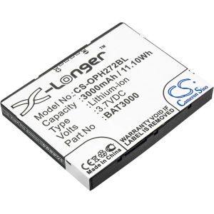 Opticon H-27, H-27 1D, H-27 2D akku 3000mAh