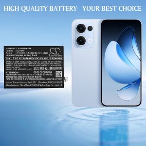 Oppo matkapuhelimen CPH2689, PKM110 yhteensopiva akku 5450mAh