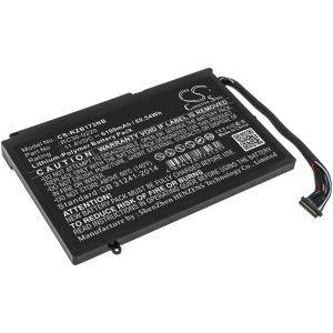 Razer kannettavan tietokoneen Blade Pro 17 2019 4k UHD / Blade Pro 17 2019 Full HD yhteensopiva akku 6100mAh