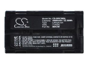 Sokkia CX, CX Total Stations, CX-101 akku 4400mAh