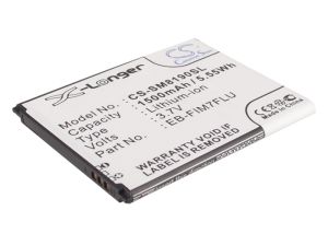Samsung GT-I8190, Galaxy SIII mini, Galaxy S3 mini, Galaxy S III Mini, Galaxy S 3 Mini akku 1500 mAh