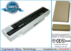 Samsung Q318,  R510,  R468, R710, R522 akku 4400 mAh Valkoinen