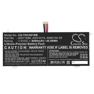 Toshiba Dynabook Satellite Pro C40 / C50 akku 6000 mAh