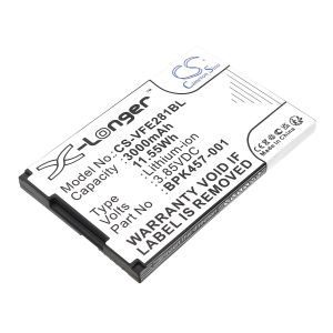 VeriFone maksupäätteen e280s, e280s V2 yhteensopiva akku 3000mAh
