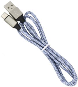 Devia Vogue Punottu Micro USB synkronointi- ja latauskaapeli 2.4 A