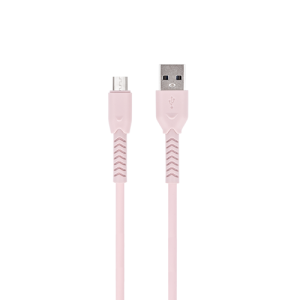 Maxlife MXUC-04 USB -  micro-USB Kaapeli 1m 3A - Pinkki