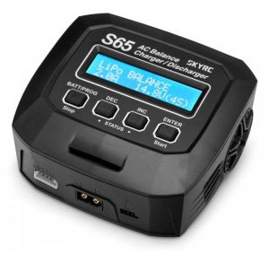 SkyRC S65 Laturi verkkovirtaan 65W 6A - Lipo - Life jne akuille