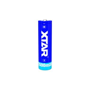 XTAR 18650 3.7 V Akku suojapiirillä 2600 mAh