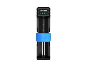 XTAR SC1+ USB-C laturi Li-ion-kennoille, 2 A pikalataus