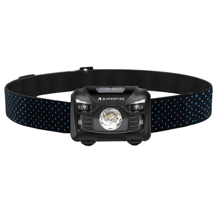 Superfire HL06 otsavalo 500lm - USB